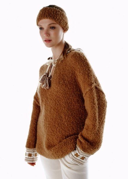 ALPACA BLEND CAMEL HEADBAND - 4