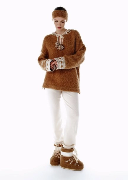 ALPACA BLEND CAMEL HEADBAND - 2