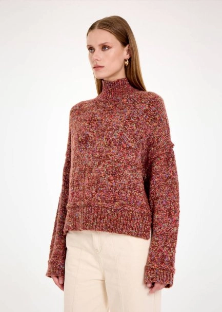 ALPACA BLEND OVERSIZE SWEATER - 3