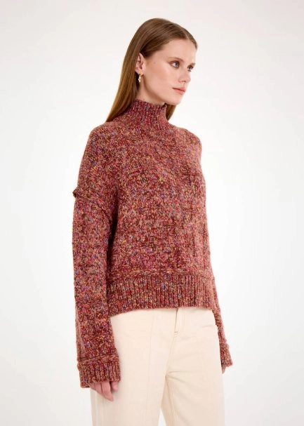 ALPACA BLEND OVERSIZE SWEATER - 4