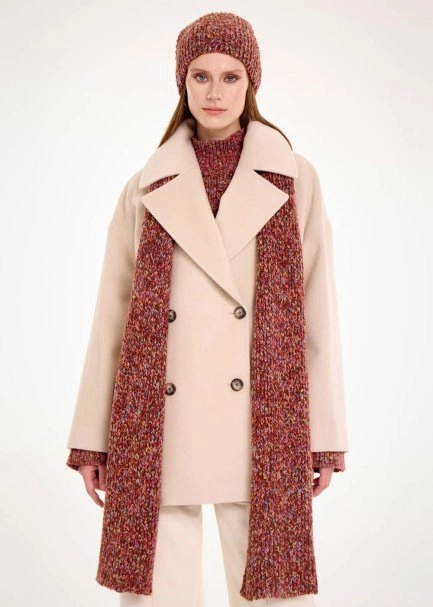 Alpaka Karışımlı Çok Renkli Bere - 5