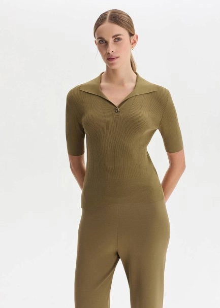 Anıs Polo Neck Knıt Top - 4