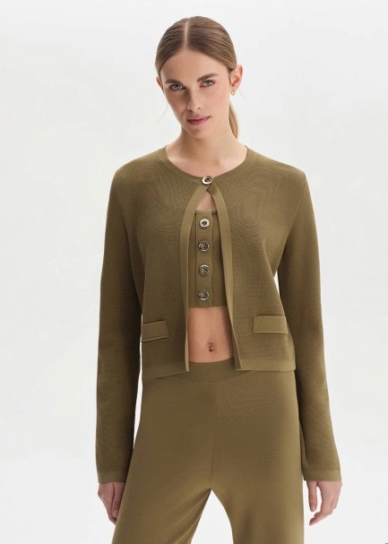 Anıs Regular Fıt Knıt Jacket - 3