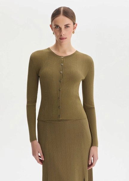 ANIS SLIM FIT KNIT CARDIGAN - 1