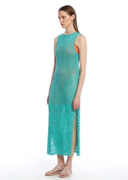 AQUA BEACHWEAR KNIT DRESS - 6
