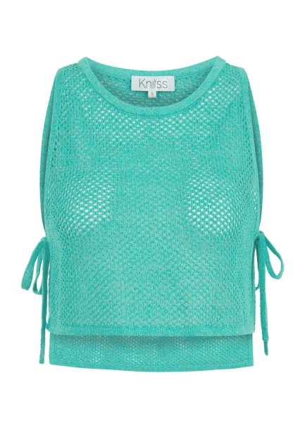 AQUA BEACHWEAR KNIT TOP - 6