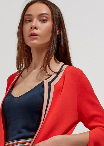Askılı Lacivert Triko Üst - 7