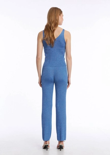 AZURE KNIT PANTS - 5