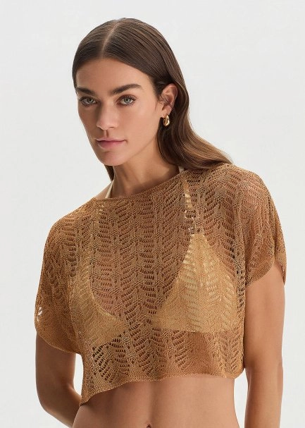 BEACHWEAR KNIT TOP MANGO - 4