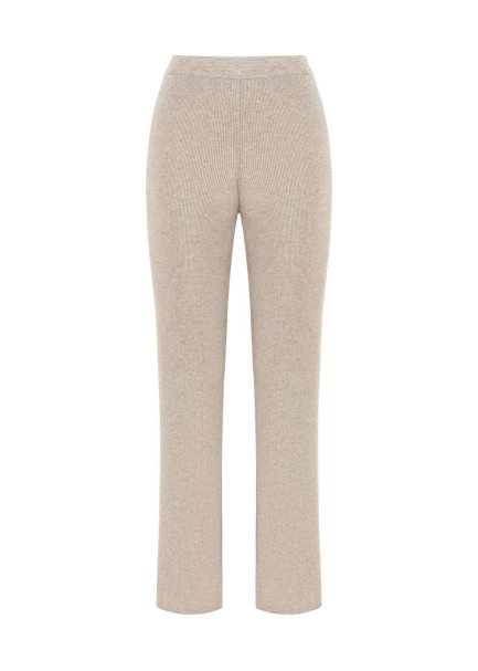 Bej Triko Pantolon - 6