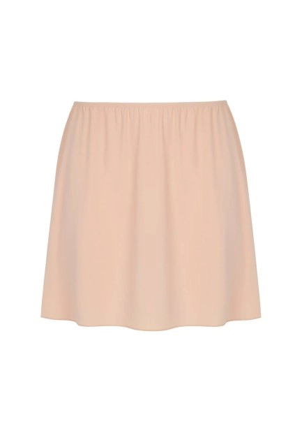 Beli Lastikli Ten Rengi Mini Jüpon - 8