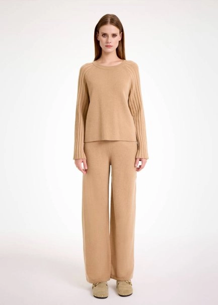 Camel Oversize Kaşmir Triko - 2