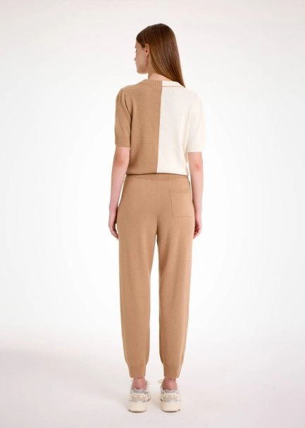 Camel Triko Jogger Pantolon - 5