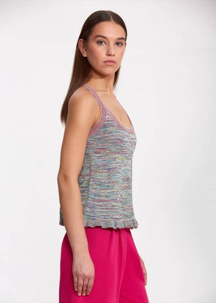 Çapraz Askılı Triko Üst - 4