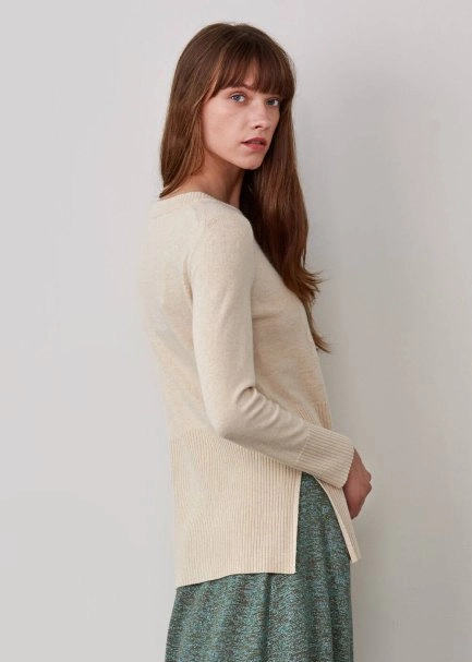 Cashmere Blend Embroıdered Knıt Sweater - 7