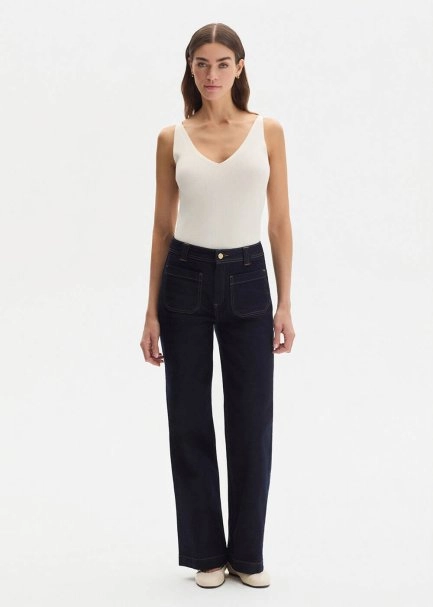 Cepli Mavi Denim Pantolon - 1