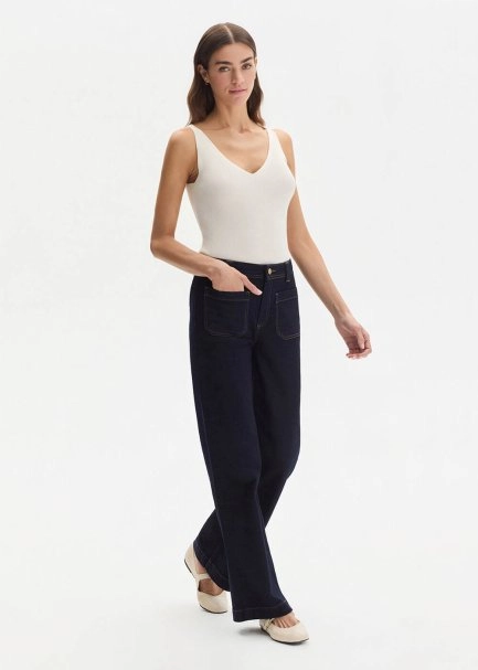 Cepli Mavi Denim Pantolon - 2