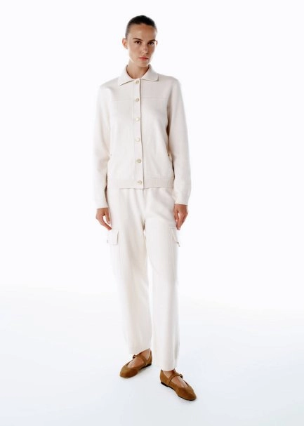 CLOUD KNIT CARGO PANTS - 3