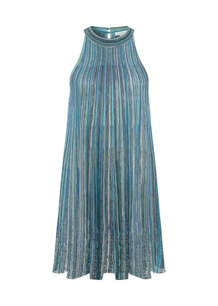 COLOR BLOCK FESTIVAL MINI KNIT DRESS - 6