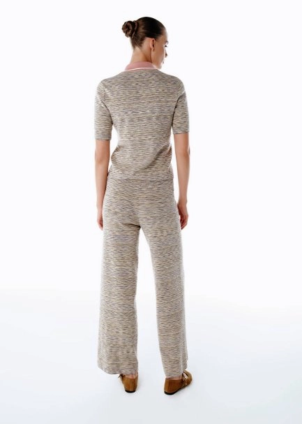 COLOR BLOCK KNIT PANTS MULTICOLOUR - 5