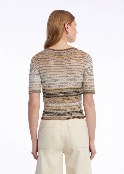 COLOR BLOCK TERRA KNIT CARDIGAN - 5