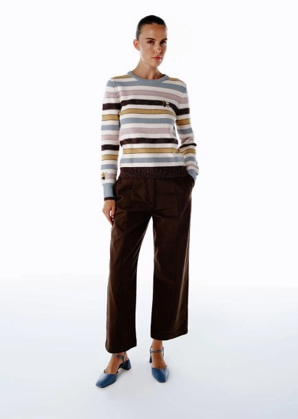 DEGRADE HEART EMBROIDERED SWEATER - 2