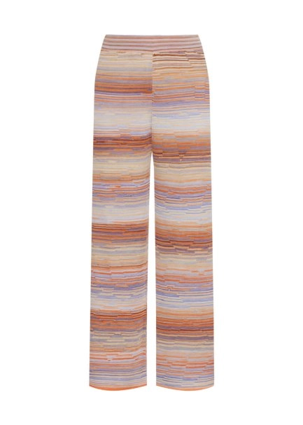 Degrade Patterned Lilac Knıt Pants - 8