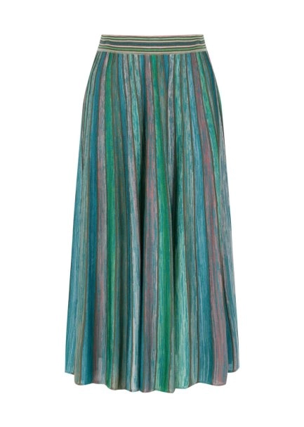 Degrade Patterned Verdıgrıs Knıt Skırt - 7