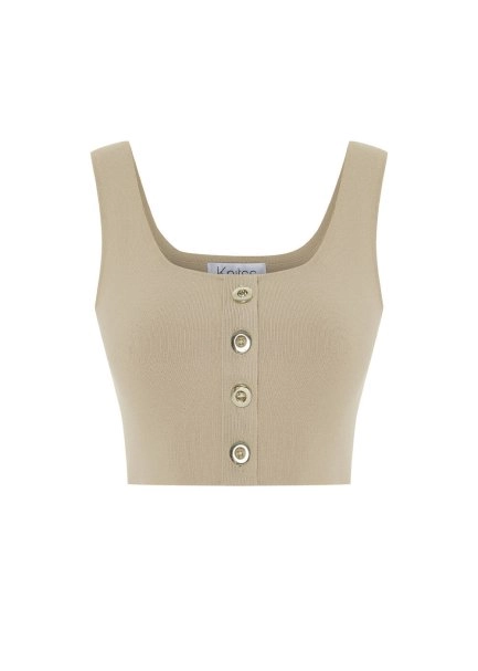 Desert Crop Knıt Top - 6