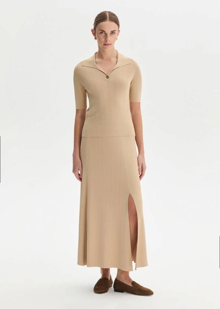 Desert Polo Neck Knıt Top - 2