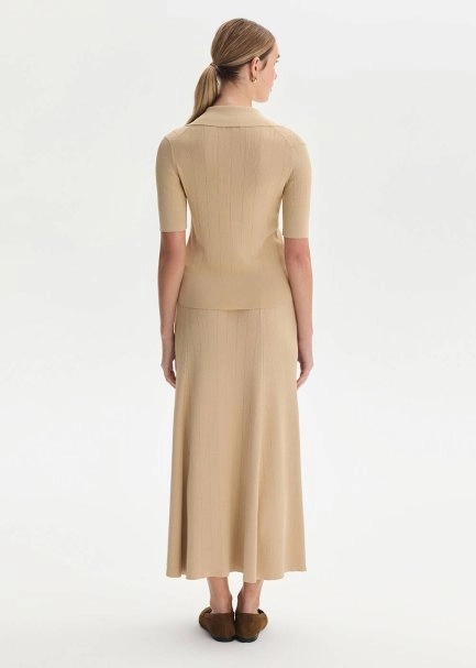 Desert Polo Neck Knıt Top - 5