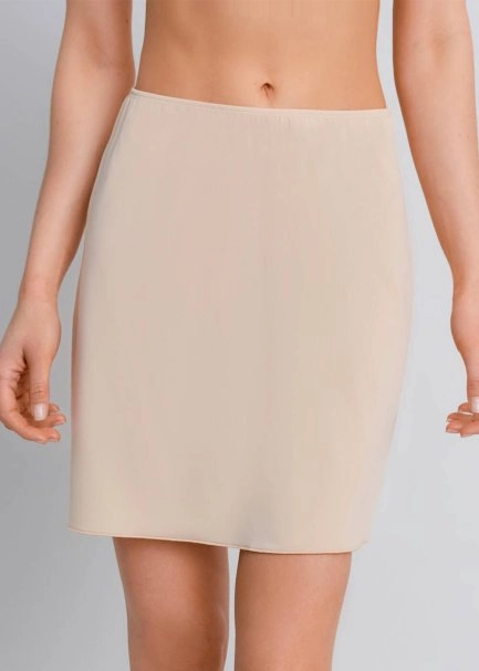 Elastic Waistband Nude Mini Half-Slip - 7