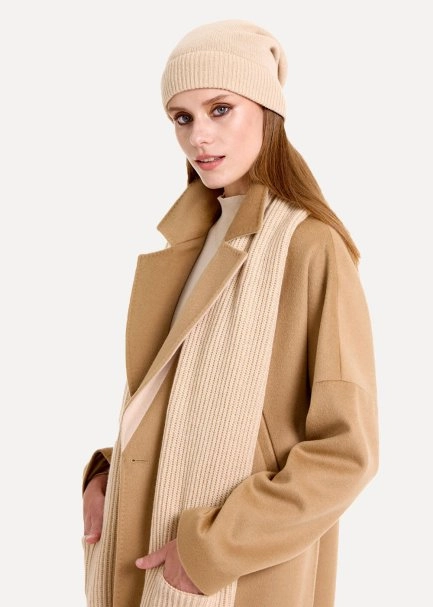 ESSENTIAL CREAM CAHSMERE CAP - 4