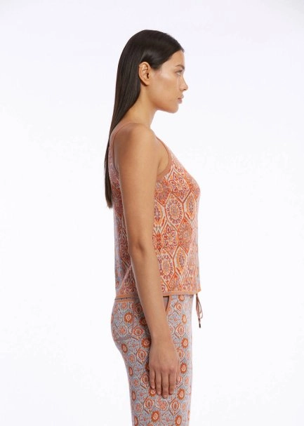 ETHNIC JACQUARD PATTERN KNIT TOPS - 3