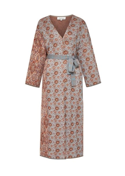 Etnik Jakar Desen Triko Kaftan - 6