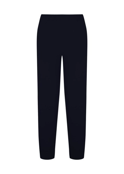 Extrafıne Navy Merino Wool Knit Pants - 6