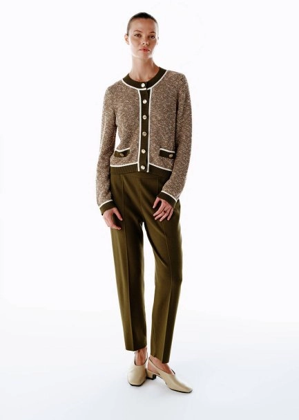 HERBAL MOULINE KNIT JACKET - 3