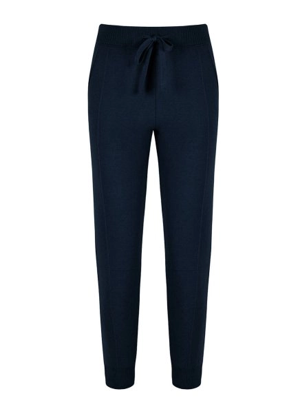 İtalyan İplik Triko Lacivert Jogging Pantolon - 8