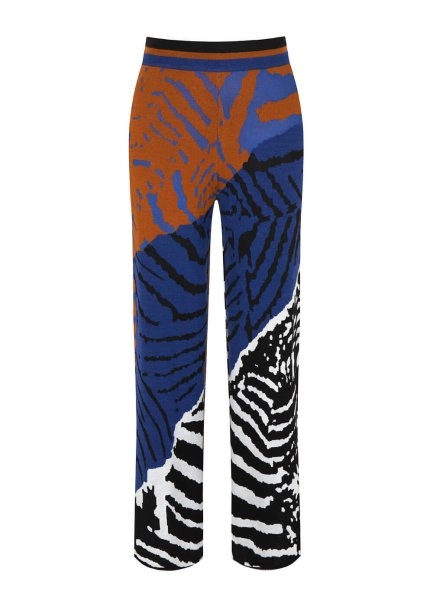 Jacquard Detailed Loose Fit Knit Pant - 8