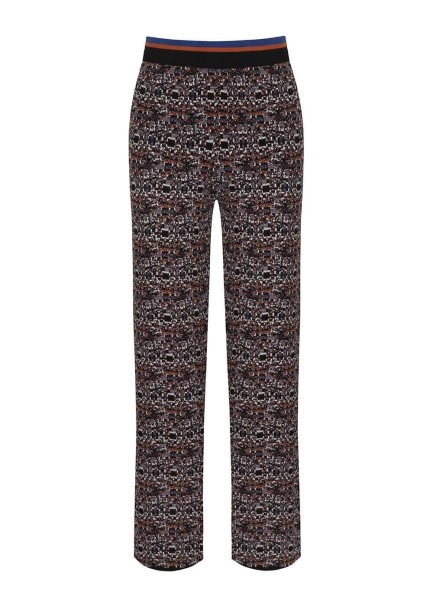 Jacquard Detailed Regular Fit Knit Pants - 8