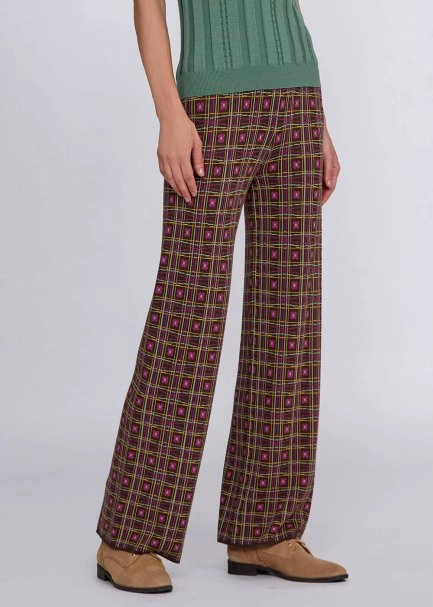 Jacquard Pattern Knit Pant - 4