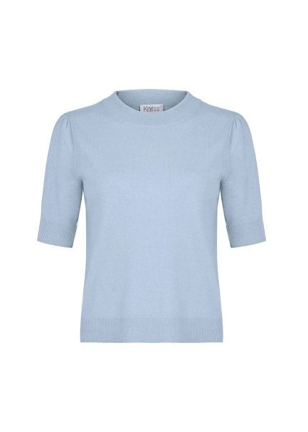 Kaşmir Karışımlı BUZ MaviSİ Triko Üst - 6