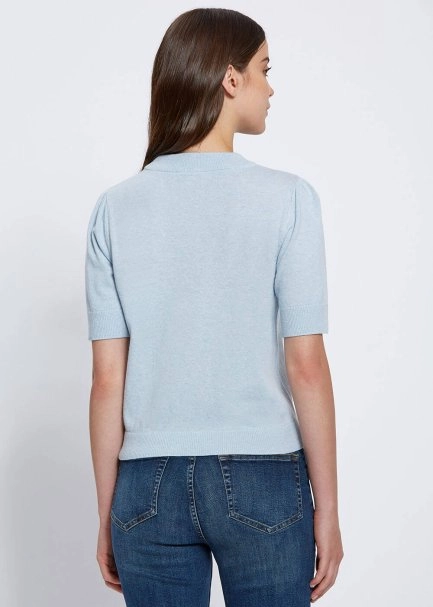 Kaşmir Karışımlı BUZ MaviSİ Triko Üst - 5