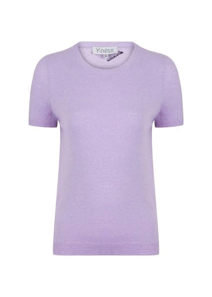 Kaşmir Karışımlı Lila Triko Üst - 6