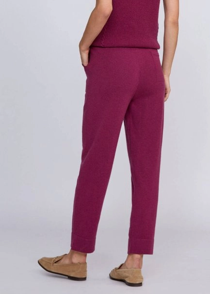 Kaşmir Pembe Triko Jogger Pantolon - 3