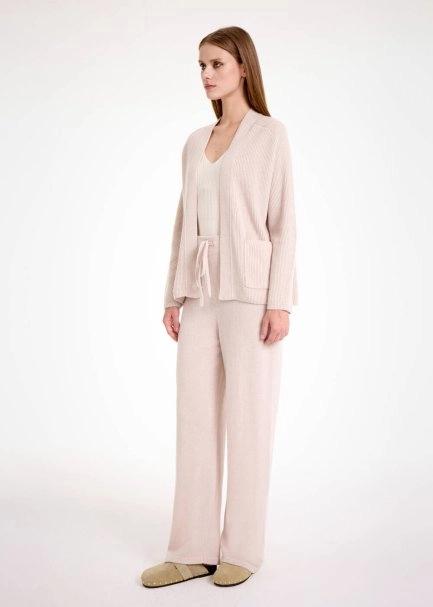 Krem Kaşmir Triko Hırka - 4