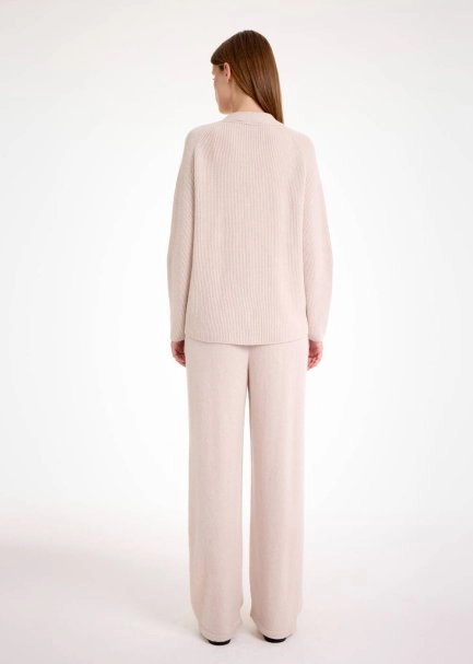 Krem Kaşmir Triko Hırka - 5