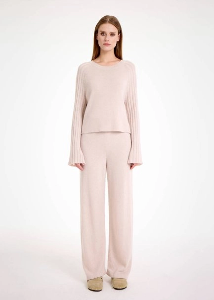 Krem Oversize Kaşmir Triko - 2