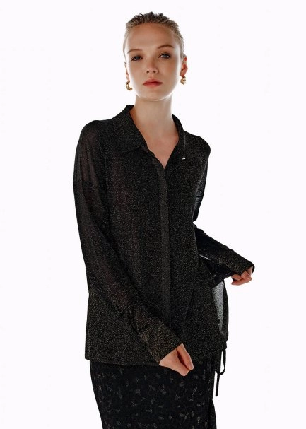 Leopar Desenli Triko Gömlek - 3