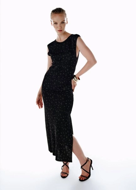 LEOPARD PATTERNED KNIT DRESS - 3